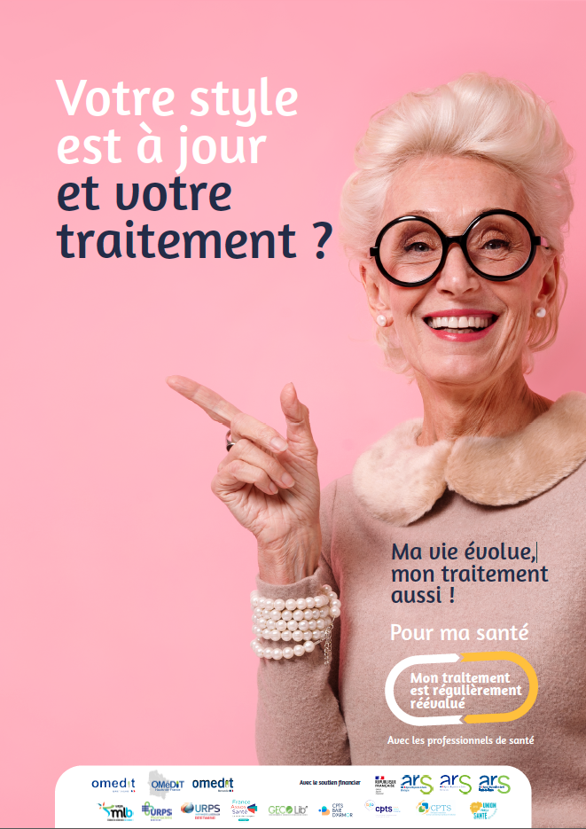 Affiche OPPA à télécharger "Votre style est à jour, et votre traitement?"