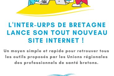 Lancement du site internet inter-URPS - Affiche de promotion